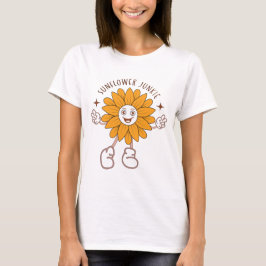 Camiseta Viciado em girassóis