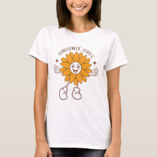 Camiseta Viciado em girassóis