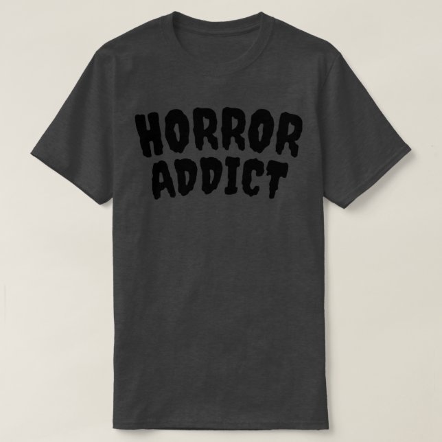 Camiseta Viciado em Horror3 (Frente do Design)