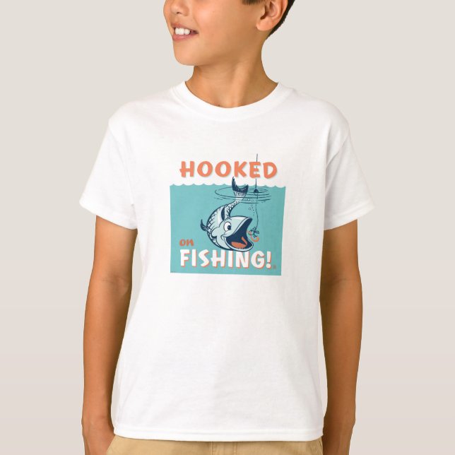 Camiseta Viciado em Pesca (Frente)