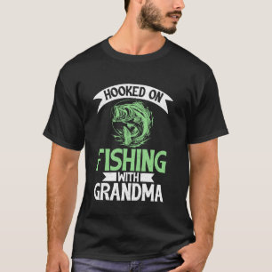 Camiseta Viciado em Pescar com a Vovó na Pesca