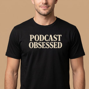 Camiseta Viciado em Podcast