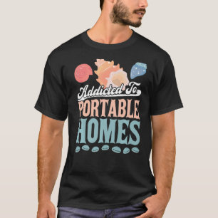 Camiseta Viciado em Portable Homes Seashell