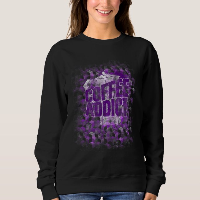 Camiseta Viciado Em Pote Café Da Imprensa Do Café Ser (Frente)