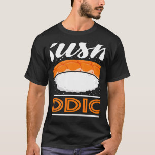Camiseta Viciado em Sushi Comida Japonesa Japão Sushi