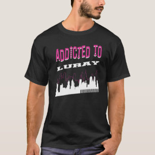 Camiseta Viciado Em Viagem Humor De Férias De Luray Para Vi