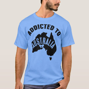 Camiseta Viciado Na Austrália Que Ama A Austrália