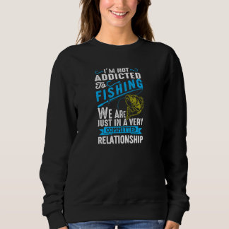 Camiseta Viciado Na Pesca De Chá Para Pescadores Pullov