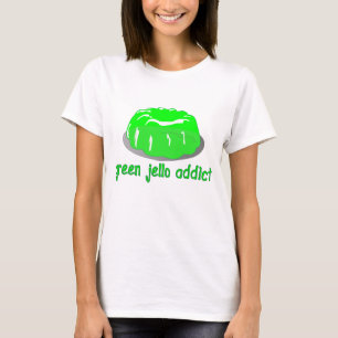Camiseta Viciado verde de Jello