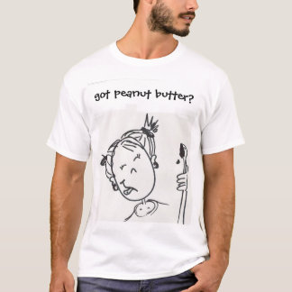 Camiseta Viciados da manteiga de amendoim