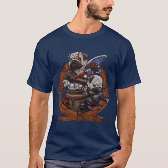 Camiseta viciando o cão amigo (Frente)