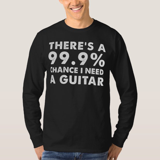 Camiseta Vício Apertando: Há uma chance de 99,9% (Frente)