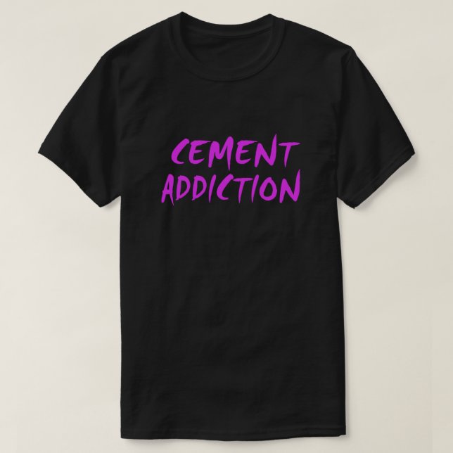 Camiseta Vício Cement essencial (Frente do Design)