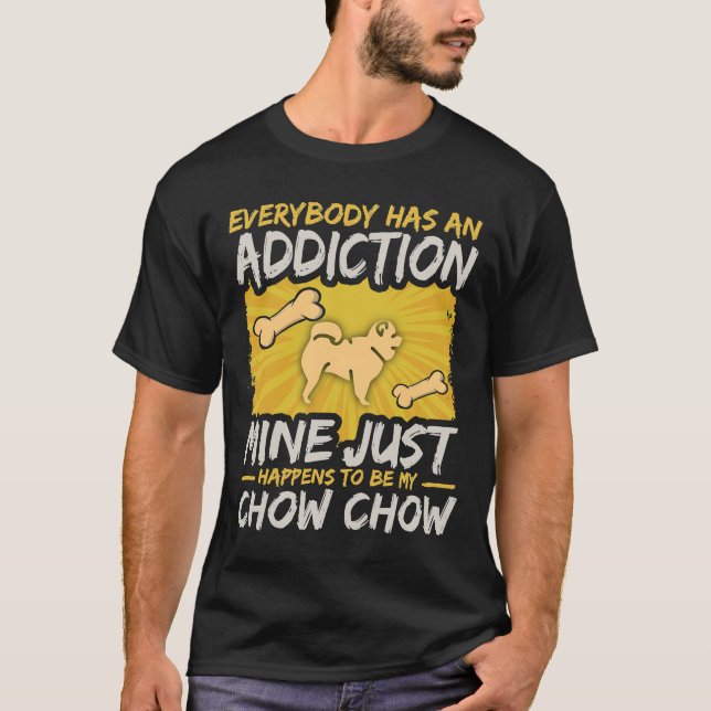Camiseta Vício Chow Chow Essential (Frente)