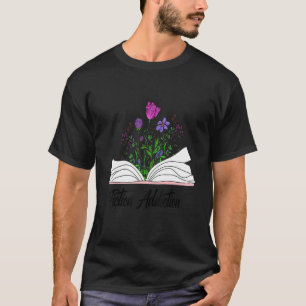 Camiseta Vício De Ficção Para Leitores De Livro E De Avid