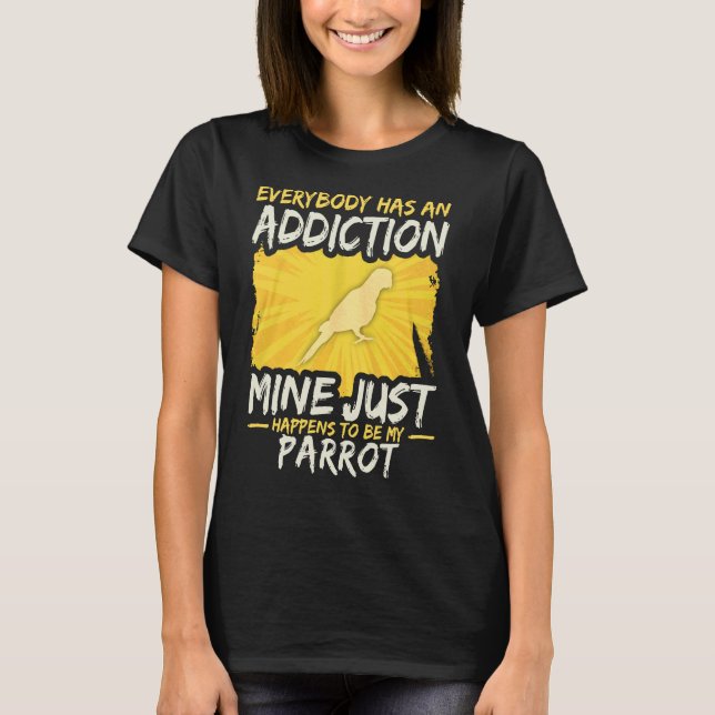 Camiseta Vício de papagaio (Frente)