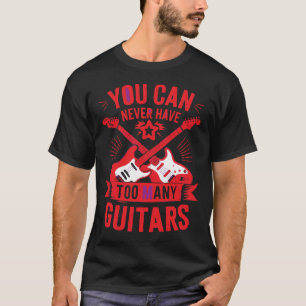 Camiseta Vício de violão - Engraçado Tee para Fanati de sei