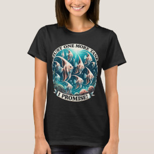 Camiseta Vício em aquário, amor por aquário, peixe-anjo