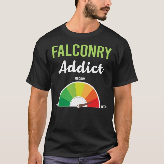 Camiseta Vício Falconry Falconer (Frente)