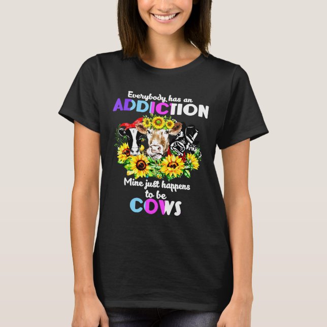Camiseta Vício Meu São Vacas Vaca (Frente)