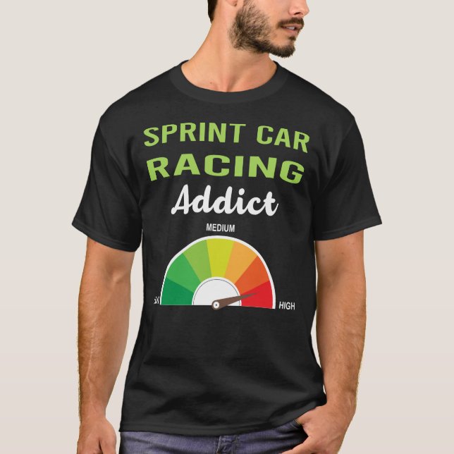 Camiseta Vício Sprint Cars (Frente)