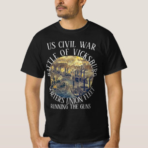 CAMISETA VICKSBURG, FROTA DA UNIÃO DO PORTO DE GUERRA CIVIL