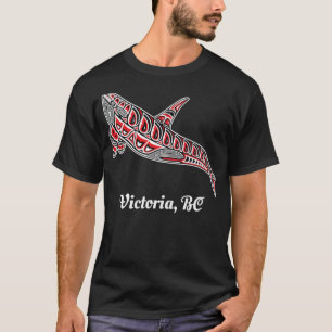 Camiseta Victoria, BC Canada Native Upgrade Orca Killer Wha