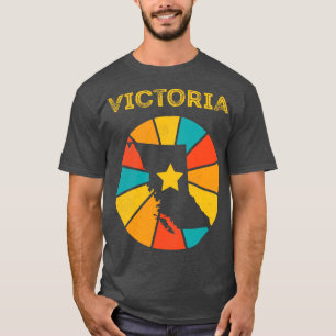 Camiseta Victoria British Columbia Canada Vintage Distresse