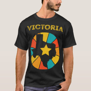 Camiseta Victoria Texas Vintage desapontou Souvenir 1