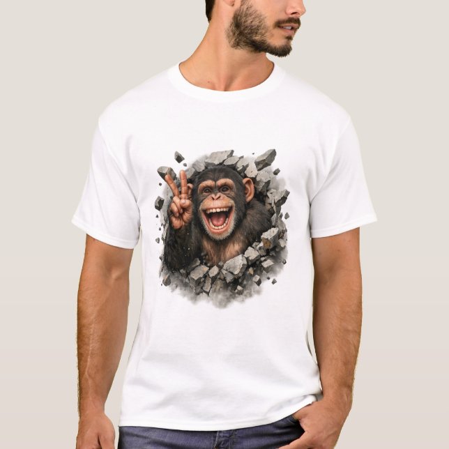 Camiseta Victory Breakout Monkey  (Frente)