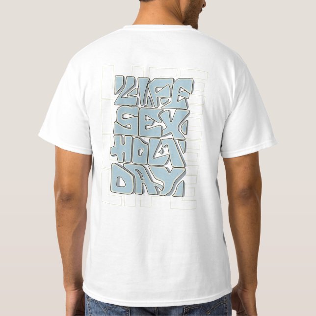 Camiseta vida (Verso)