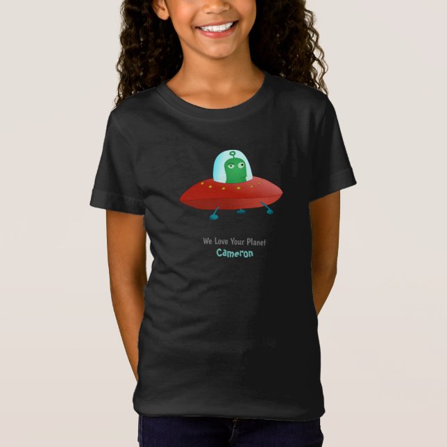 Camiseta Vida alienígena (Frente)