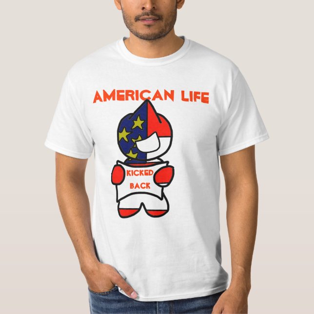Camiseta vida americana (Frente)