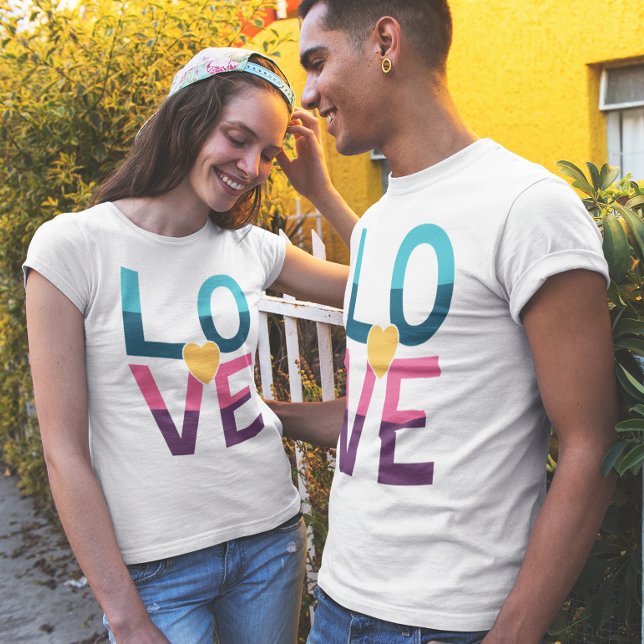 Camiseta Vida amorosa (Criador carregado)
