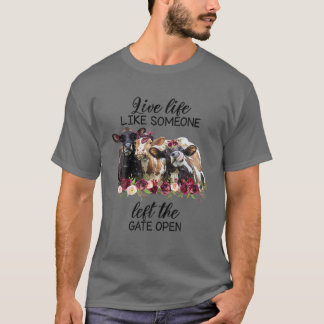 Camiseta Vida Ao Vivo Como Alguém Deixou A Porta Aberta Hei