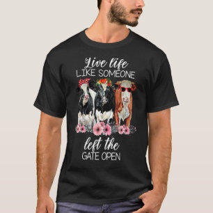 Camiseta Vida Ao Vivo Como Alguém Deixou A Porta Aberta Hei