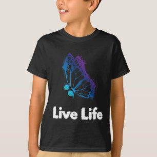 Camiseta Vida Ao Vivo, Semicolon, Amor E Suporte A Suicídio