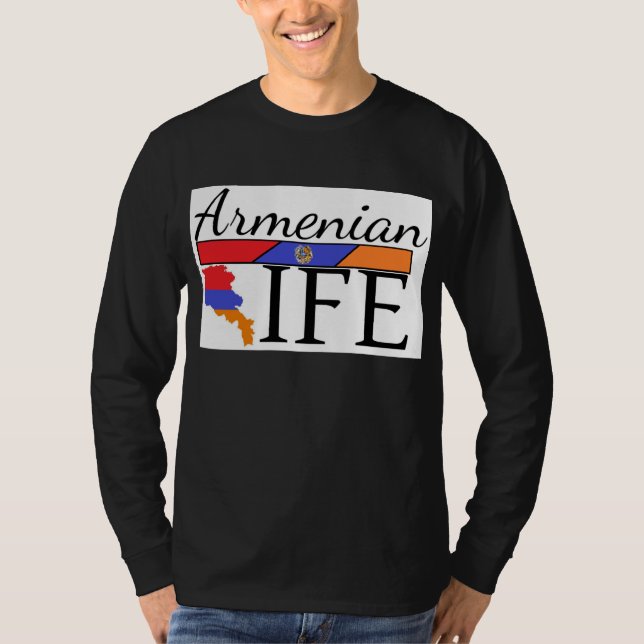 Camiseta vida arménia (Frente)