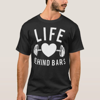 Camiseta Vida Atrás das Grades - Academia de Treino Muscula