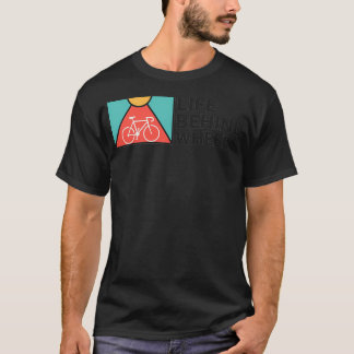 Camiseta Vida atrás das rodas Design