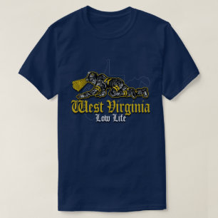 CAMISETA VIDA BAIXA DA VIRGÍNIA OCIDENTAL