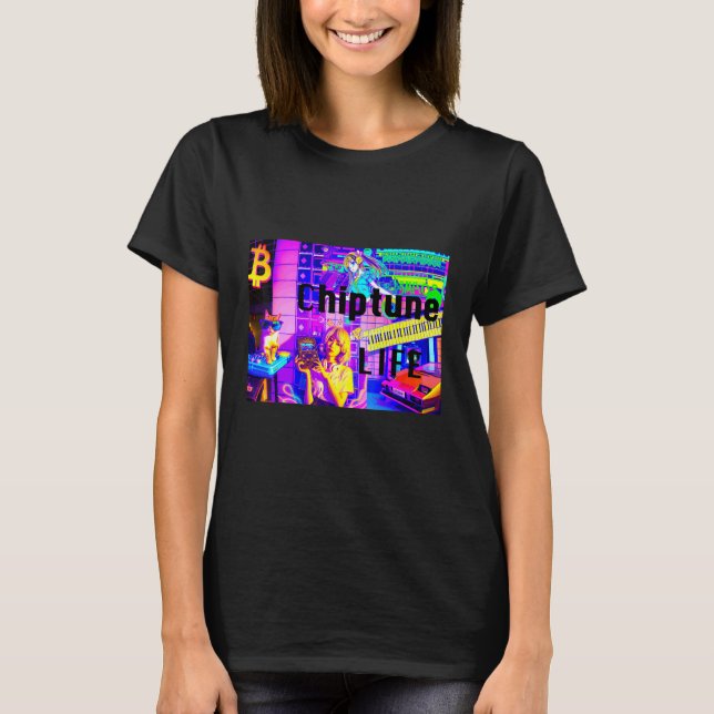Camiseta Vida Chiptune (Frente)
