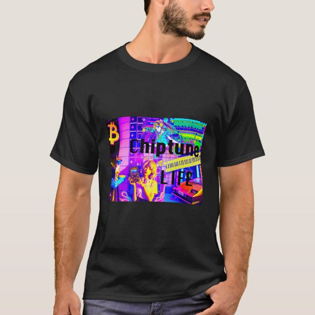 Camiseta Vida Chiptune (Frente)