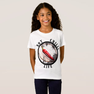 Camiseta Vida com pimenta quente