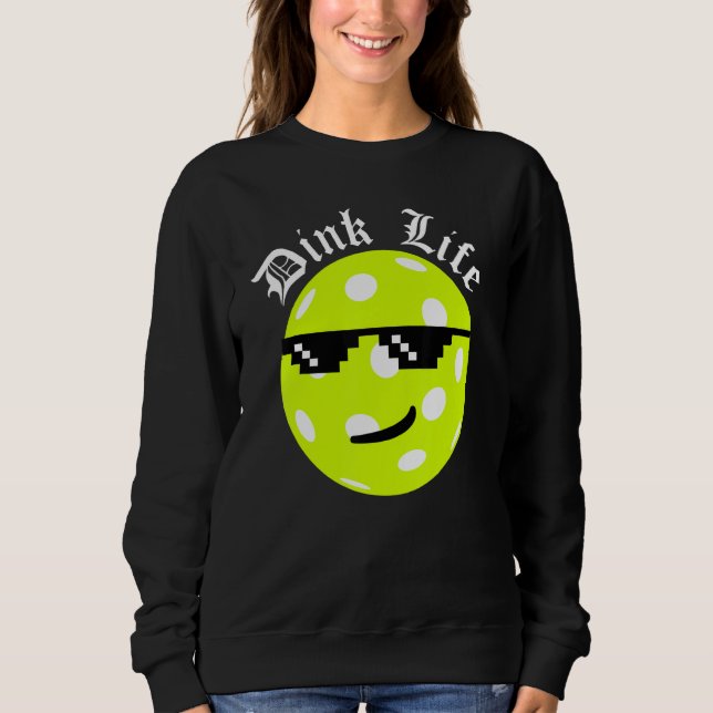 Camiseta Vida com tinta digital de picleball (Frente)