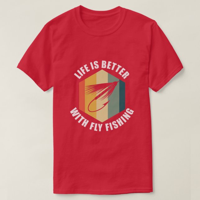 Camiseta Vida Com Voo Pesca Natureza Anglas Prem Prem (Frente do Design)