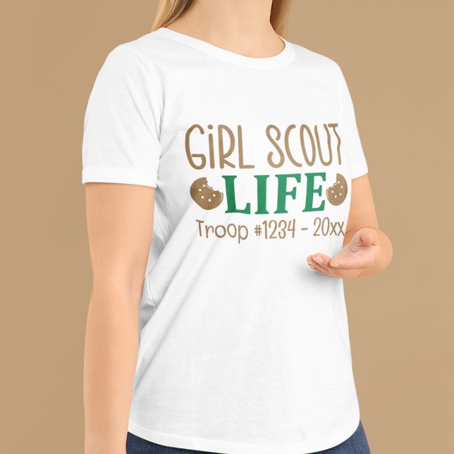 Camiseta Vida Comemorativa das Escoteiras (Criador carregado)