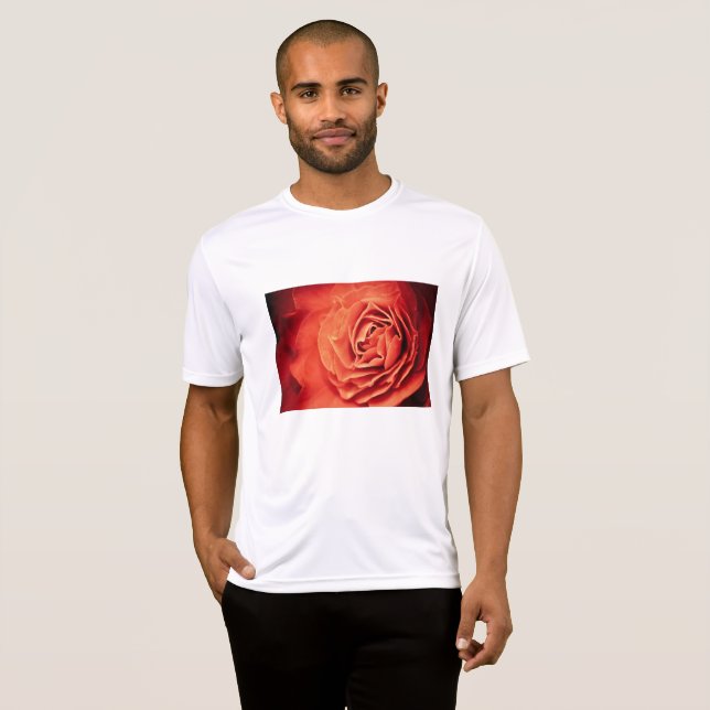 Camiseta vida cor-de-rosa (Frente Completa)
