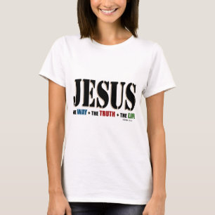 Camiseta Vida da verdade da maneira de Jesus