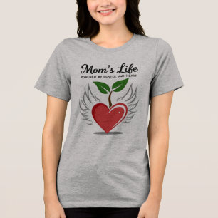 Camiseta Vida das mães: Acionada pelo Hustle e pelo Coração
